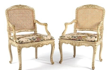 Paar Sessel im Barock-Stil