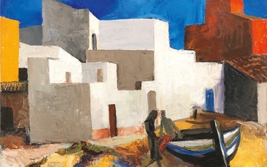 Paesaggio dell'Aspra, 1959, Renato Guttuso (Bagheria (Pa) 1912 - Roma 1987)