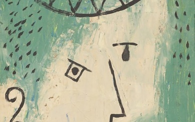 Paul Klee (German, 1879-1940) - Kronen-Narr (Crown Fool)