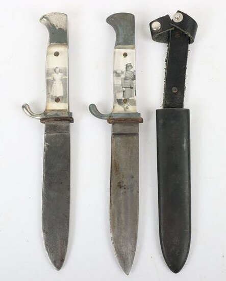 Personalised Captured Hitler Youth Boys Dagger by Tiger Solingen