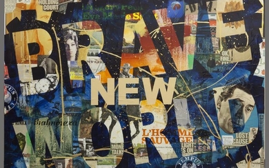 Peter Tunney "Brave New World" mixed media