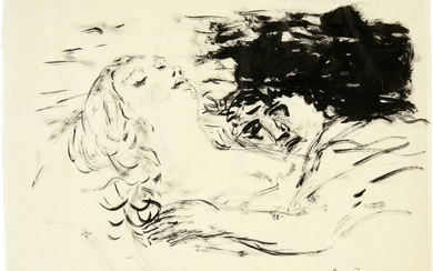 Pierre Bonnard - Fontenaye-aux-Roses 1867 - 1947 Le Cannet - Couple endormi (Les amants)