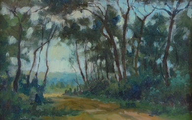 Piero Semeraro (Trieste, 1914 - Pisa, 1998), Pine forest