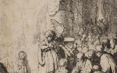 Rembrandt van Rijn (1606-1669), The Presentation in the Temple, signed in...