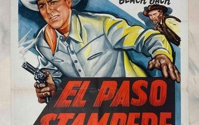 Republic Pictures El Paso Stampede Movie Poster