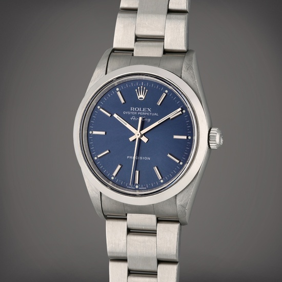 Rolex Reference 14000 Air-King | A stainless steel automatic wristwatch with bracelet, Circa 1997