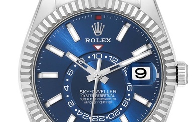 Rolex Sky-Dweller Blue Dial Steel