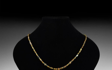 Roman Mixed Glass Bead Necklace