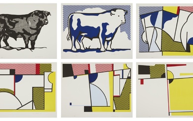 Roy Lichtenstein Bull Profile Series