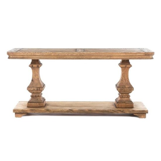 Rustic French Style Console Table