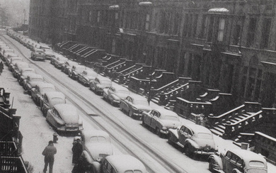Ruth Orkin (1921-1985) Snow Covered Cars, NYC, 1952