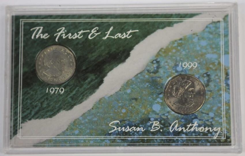 SUSAN B. ANTHONY THE FIRST & LAST MINT SET