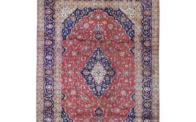 Semi Antique Persian Kashan Excellent Condition Full