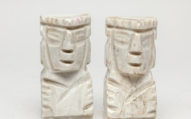Set South American Gem Stone Sculpture