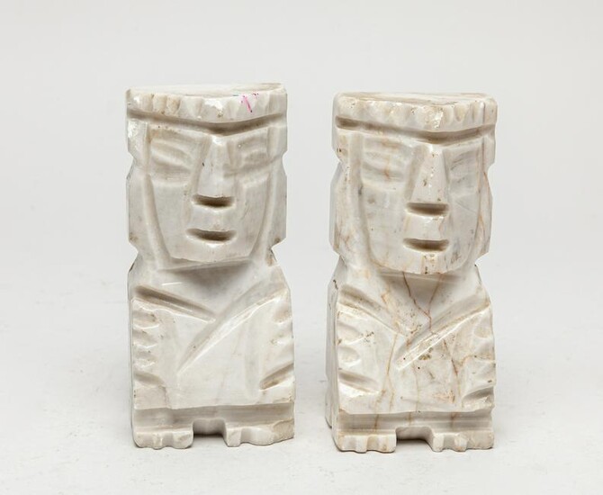 Set South American Gem Stone Sculpture