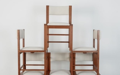 Set of Vintage Danish Modern Dining Chairs