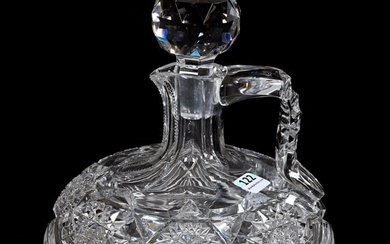 Ship's Decanter, ABCG, Signed Libbey Colonna Pattern
