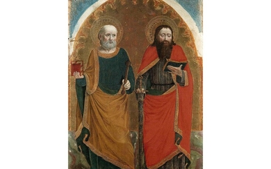 Stefano De’ Fedeli, Lombardischer Meister, tätig in der 2. Hälfte des 15. Jahrhunderts, Die Heiligen Petrus und Paulus
