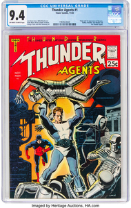 T.H.U.N.D.E.R. Agents #1 (Tower, 1965) CGC NM 9.4...
