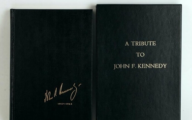 TRIBUTE TO JOHN F. KENNEDY IN HC SLIP COVER