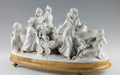 Tabletop center. Germany, late 19th century