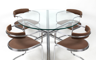 Tavolo e quattro sedie, anni ’70