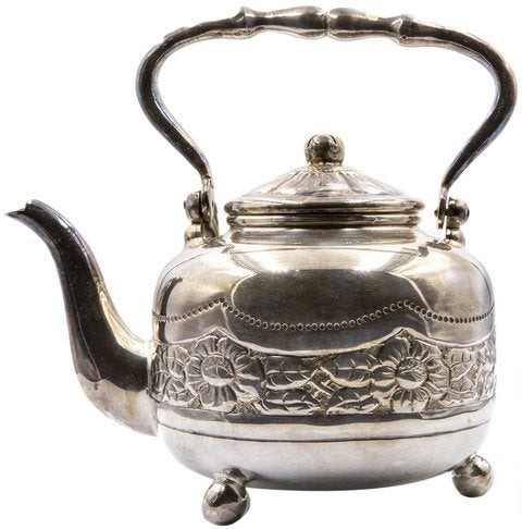 Teapot and sugar bowl