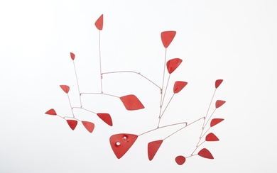 Thirty Inches of Red , Alexander Calder