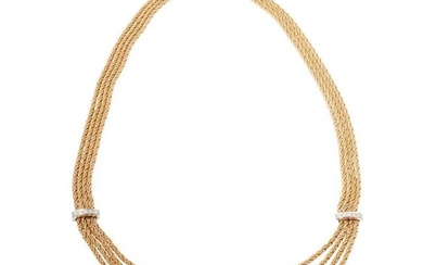 Tiffany & Co: A diamond-set necklace