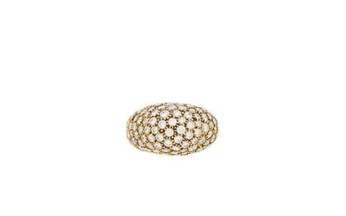 Tiffany & Co., Elsa Peretti Gold and Diamond Dome Ring