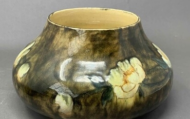 Travail ANGLAIS 1900 Vase en céramique émaillée... - Lot 22 - Delon - Hoebanx