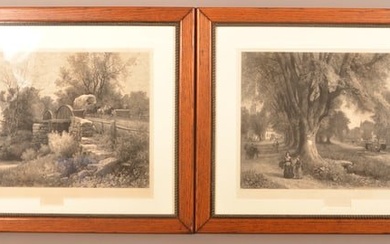 Two 19th C. American A. F. Bellows Engravings.