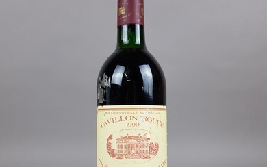 Une bouteille de Château Margaux, Pavillon rouge 1990