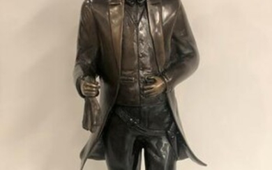 Vintage Bronze John Henry "Doc" Holliday Sculpture