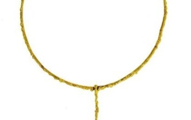 Vintage STERLE Gold NECKLACE French