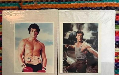Vintage Sylvster Stallone Color Photo Prints