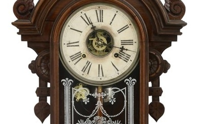 William L. Gilbert Clock Co. "Columbia" Wall Clock