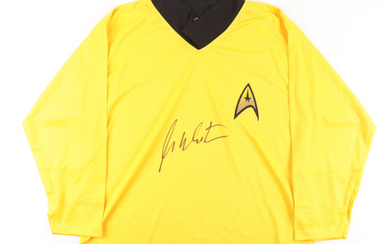 William Shatner Signed "Star Trek" Prop Uniform Shirt (JSA)