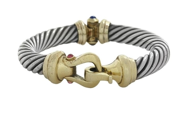 Yurman-Style Cable Bracelet