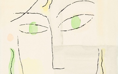 von Jawlensky Alexej - Weiblicher Kopf mit grünen Augen (ca. 1920-1923)