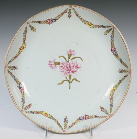 CHINESE EXPORT PORCELAIN LOW BOWL