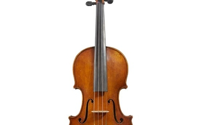 A Violin Labeled: Antonio Guadagnini fece./in Torino nell'anno 1874....