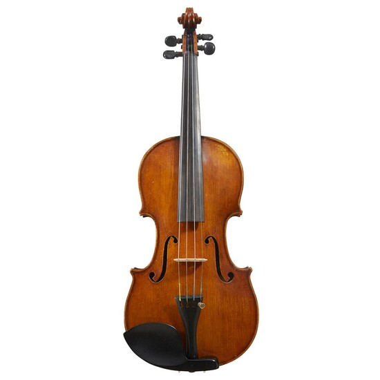 A Violin Labeled: Antonio Guadagnini fece./in Torino nell'anno 1874....