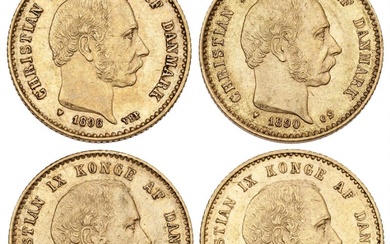 10 kr 1877 and 1890 CS as well as 10 kr 1898...