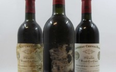 6 bouteilles CHÂTEAU CHEVAL BLANC 1979 1er GCC (A) Saint Emilion (base goulot
