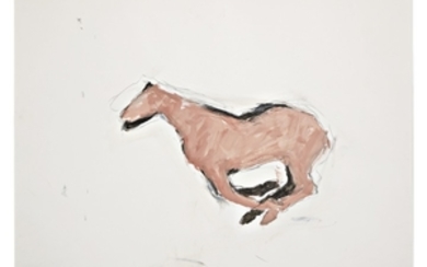 PINK RUNNING HORSE, Susan Rothenberg