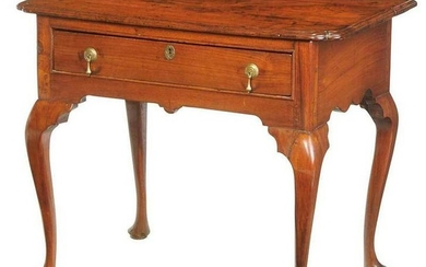 Rare Virginia Queen Anne Walnut Dressing Table