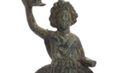 Roman bronze Lare 1st - 2nd century AD; height cm...