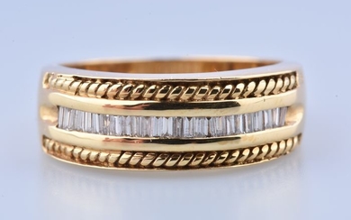 18 kt. Yellow gold - Ring - 0.68 ct Diamond
