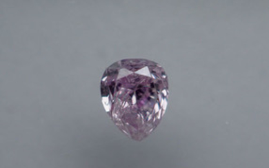 0.14 ct Natural Fancy Diamond - 0.14 ct - 'Rose' Pink - I2*No Reserve*